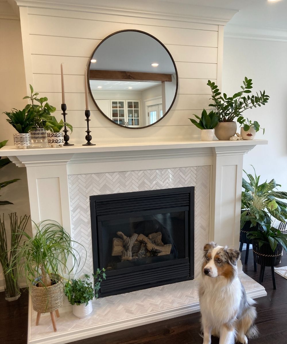 Belle Round Wall Mirror 31 Inch