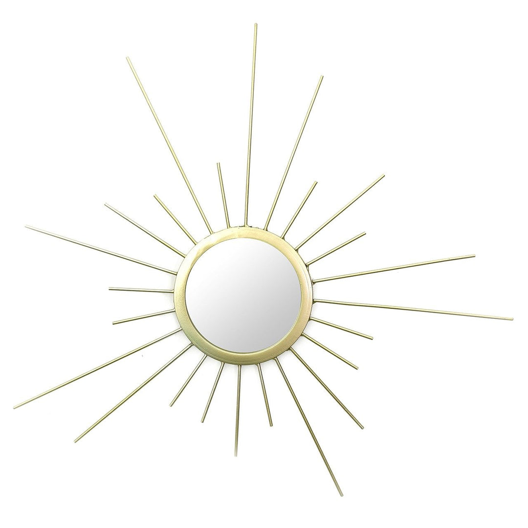 Blasters Gold Sunburst Wall Mirror 27 Inch by West Mirror