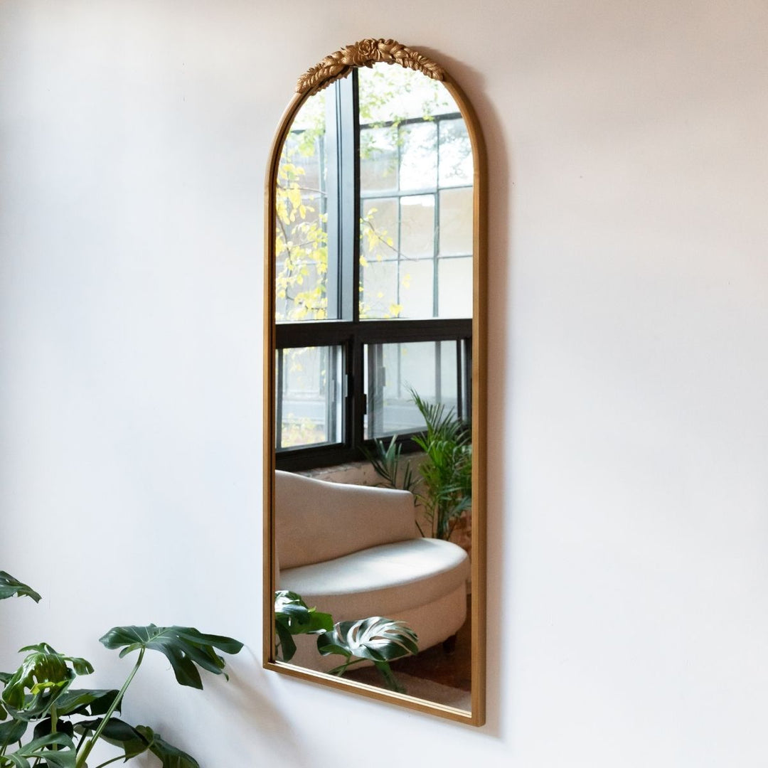 August Antique French Vintage Mirror