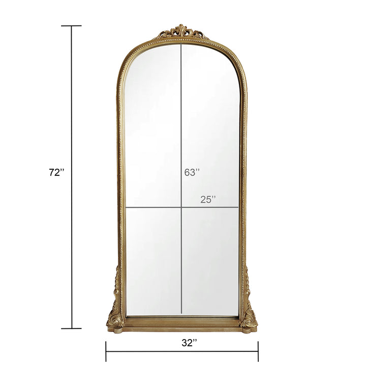 Elizabeth Antique French Vintage Standing Mirror