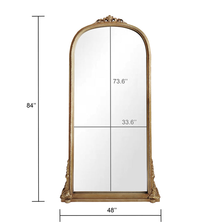 Elizabeth Antique French Vintage Standing Mirror