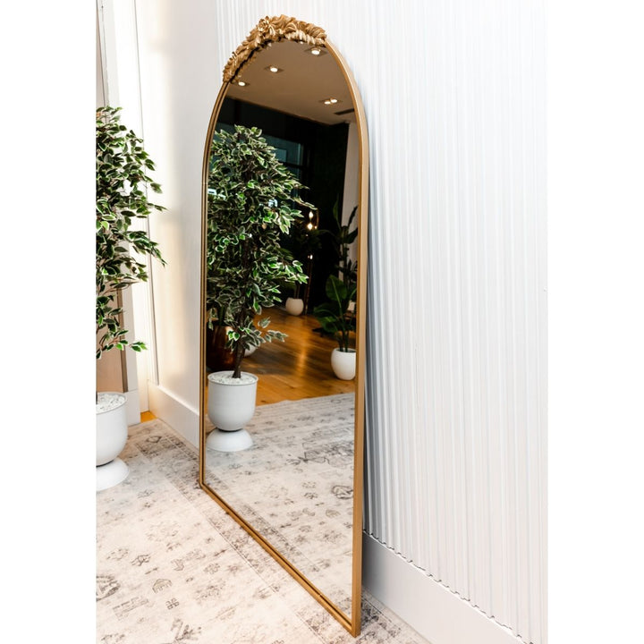 August Antique French Vintage Mirror