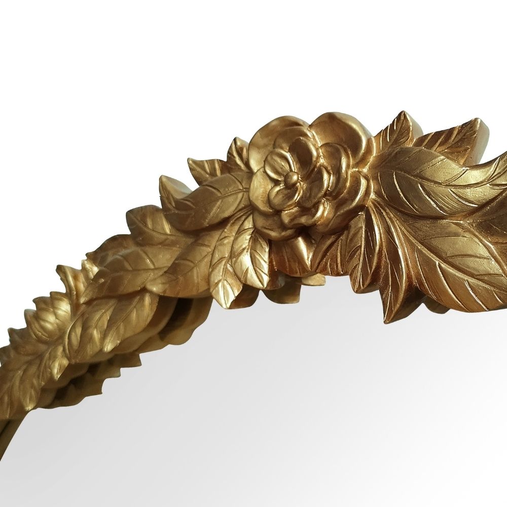 August Antique French Vintage Mirror