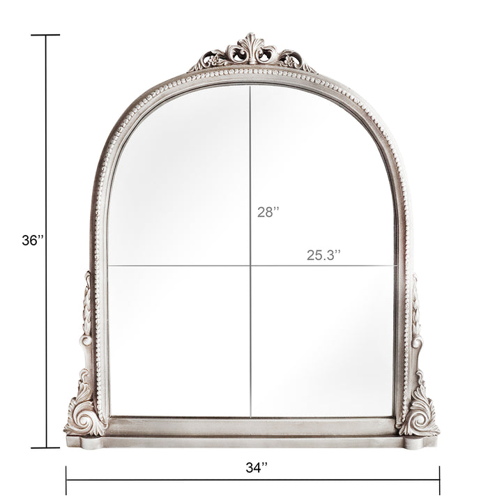 Elizabeth Antique French Vintage Standing Mirror