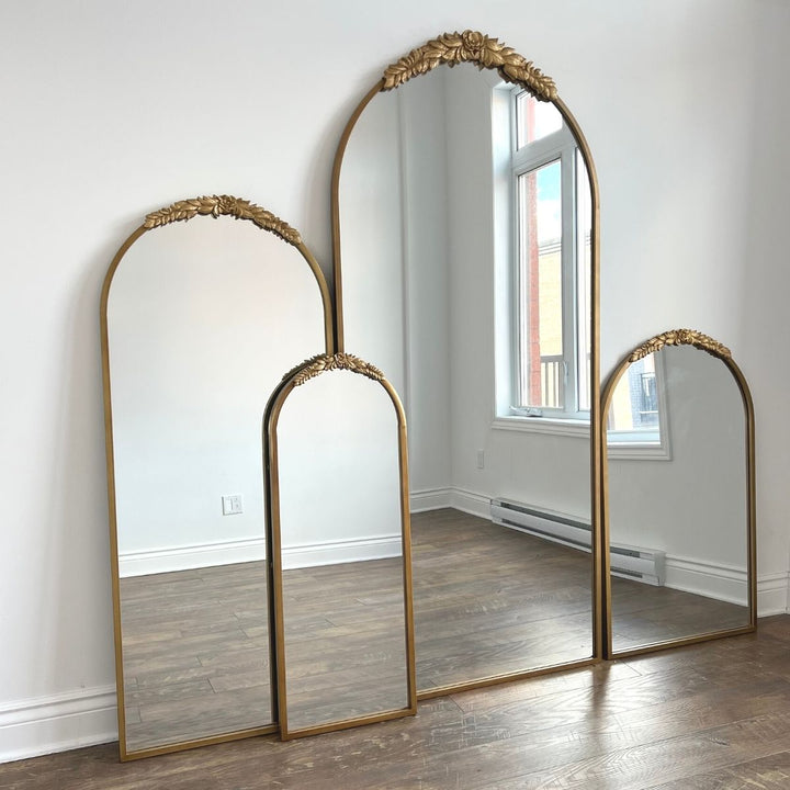 August Antique French Vintage Mirror