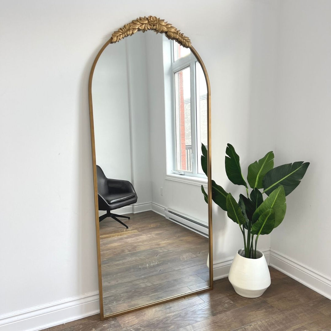 August Antique French Vintage Mirror