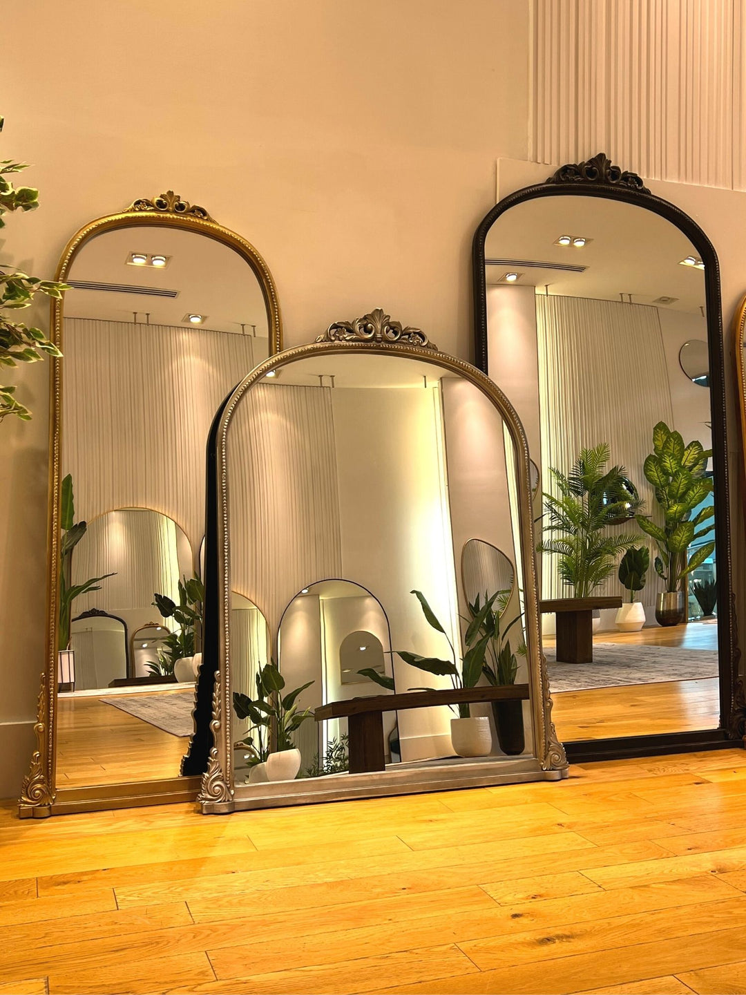 Elizabeth Antique French Vintage Standing Mirror