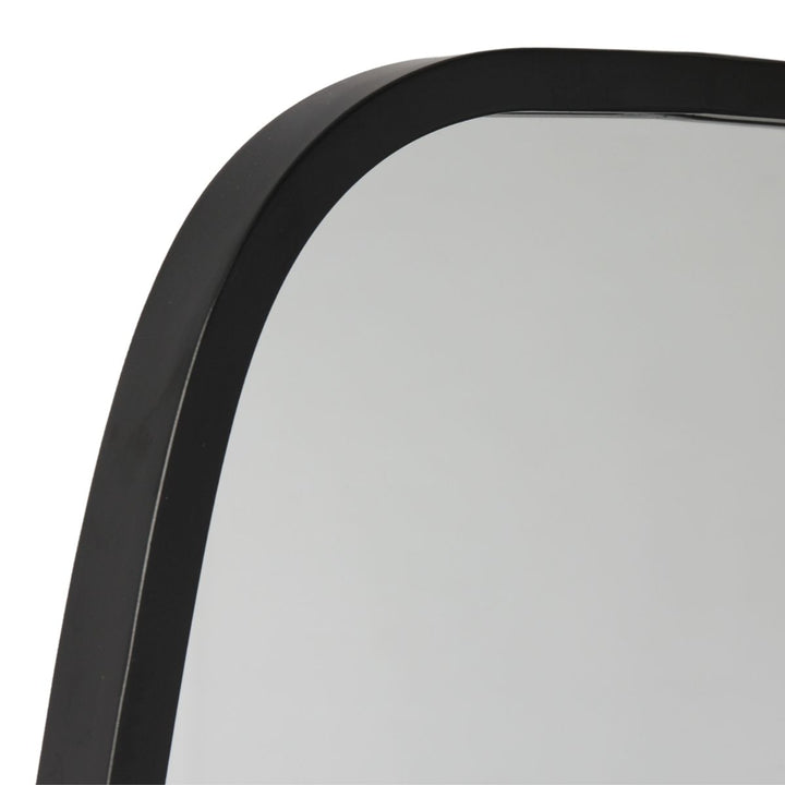 Zane Modern Metal Gold Framed Long Wall Mirror