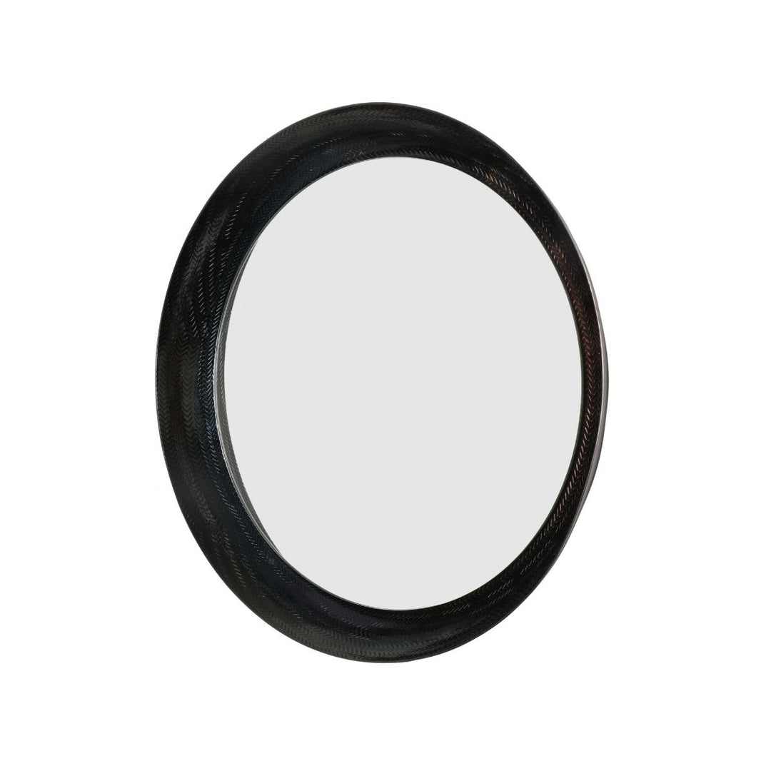 Sia Rustic Round Wall Mirror 22 Inch
