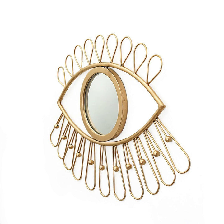 Clara Gold Eye Wall Mirror 22 Inch