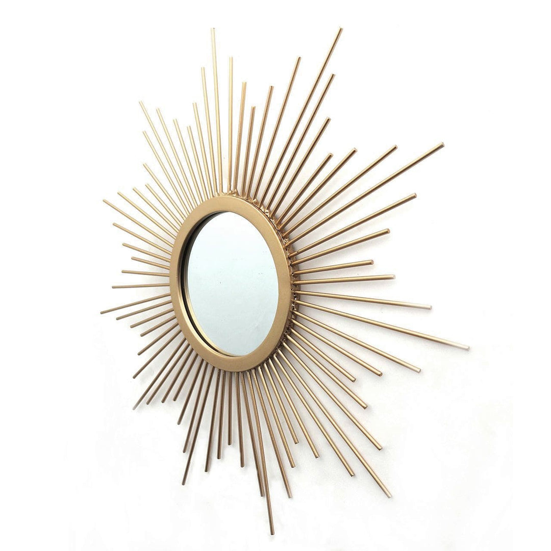 Iris Sunburst Round Wall Mirror 20 Inch