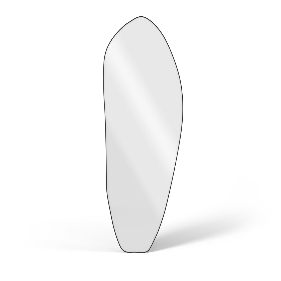 Nova Irregular Asymmetric Standing Metal Mirror