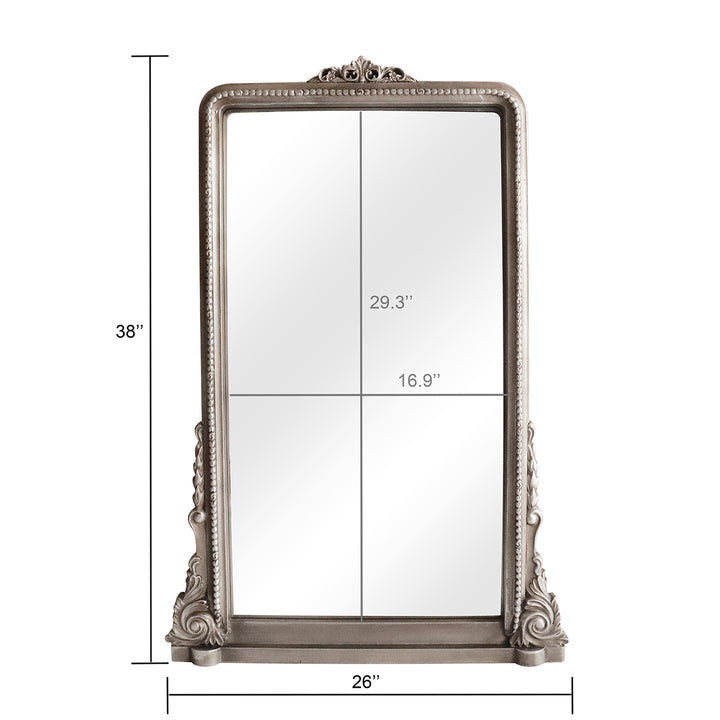 Adela Antique French Vintage Wall Mirror
