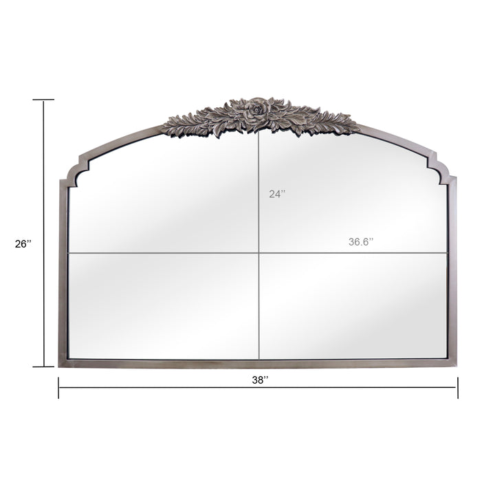 Petra Over Mantle French Mirror 26X38 Inch